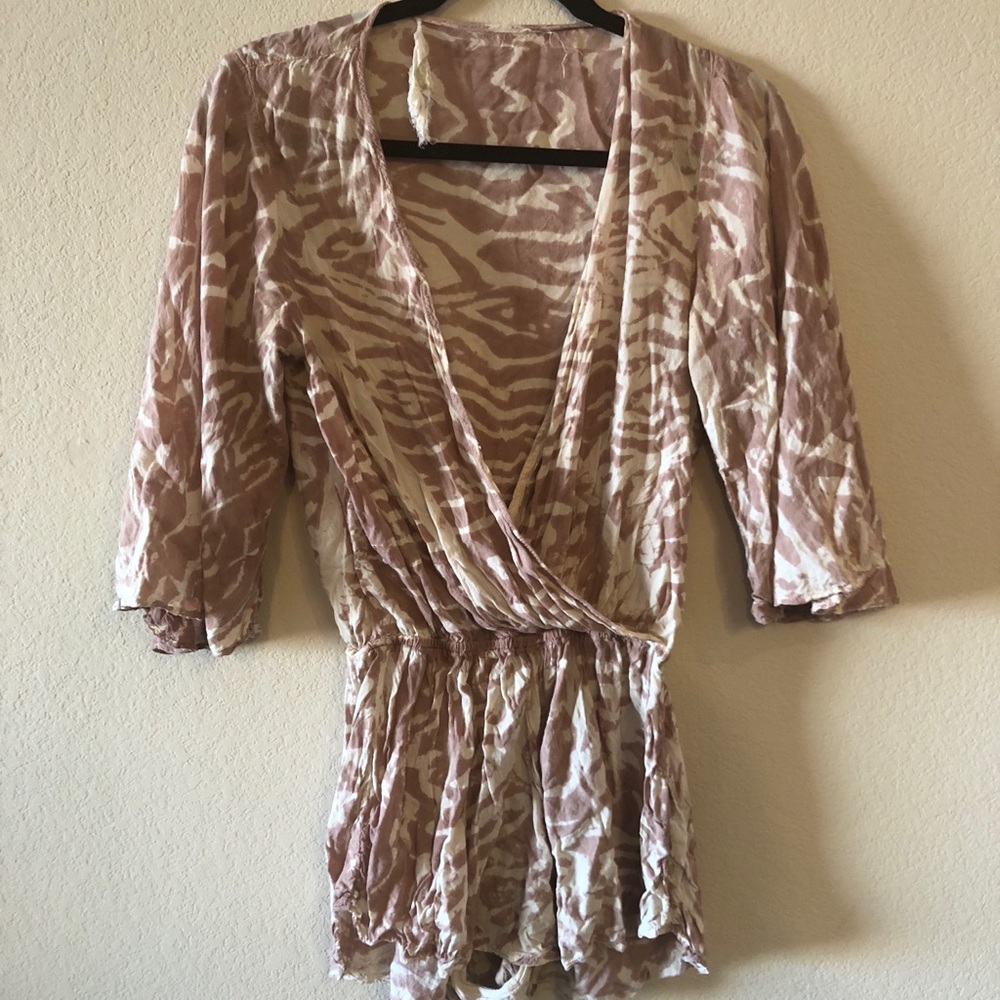 Blue Life Wild and Free Romper